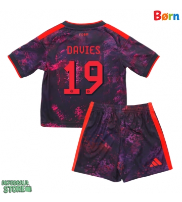 Bayern Munich Alphonso Davies #19 Replika Babytøj Tredje sæt Børn 2026-27 Kortærmet (+ Korte bukser)